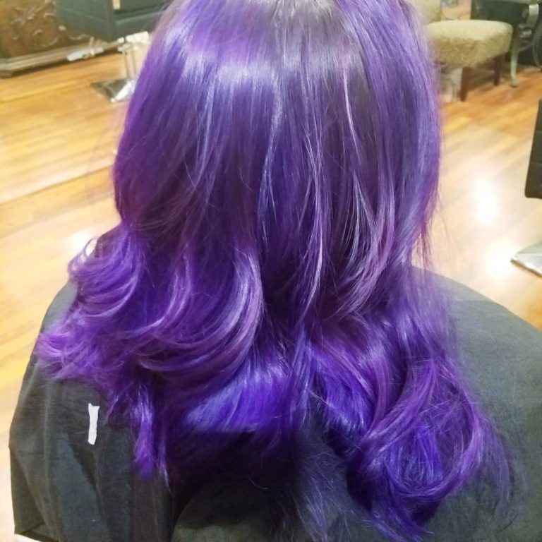 Gallery: Purple Hairstyles for Women over 40 - Page 14 of 18 - Colorli.com